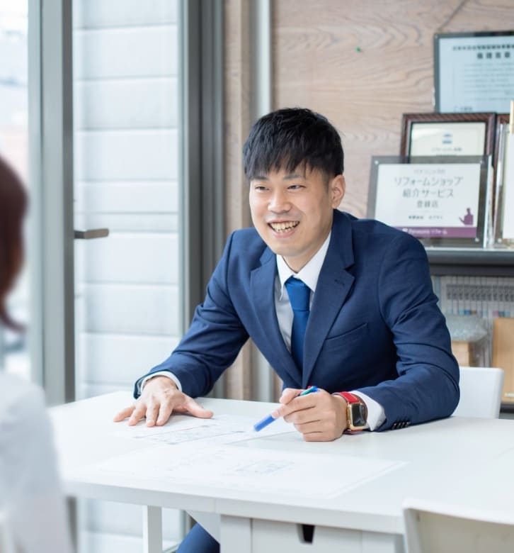 写真：男性社員