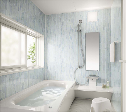 システムバスルームをリフォーム。