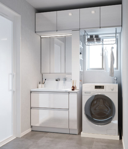 あったらいいなを実現した洗面台