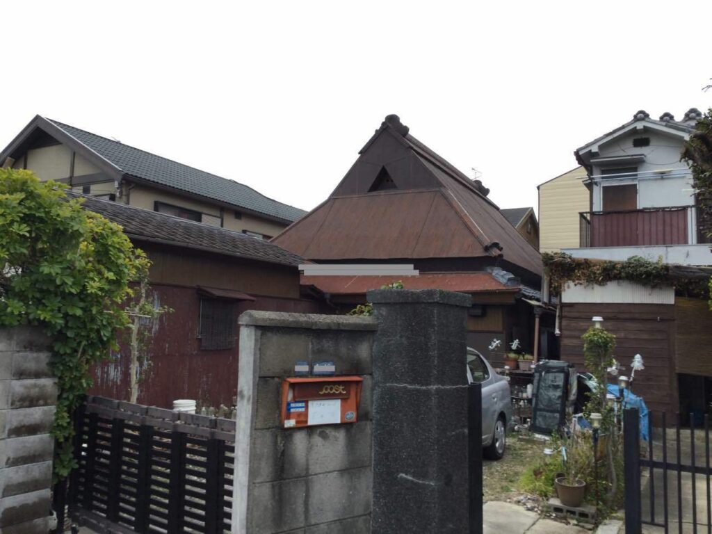 古民家屋根の葺き替えリフォーム・東大阪市鴻池本町　M様邸