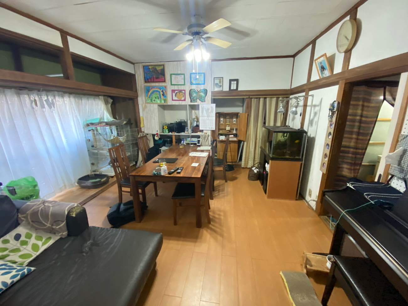 リフォーム前のリビング・ダイニング