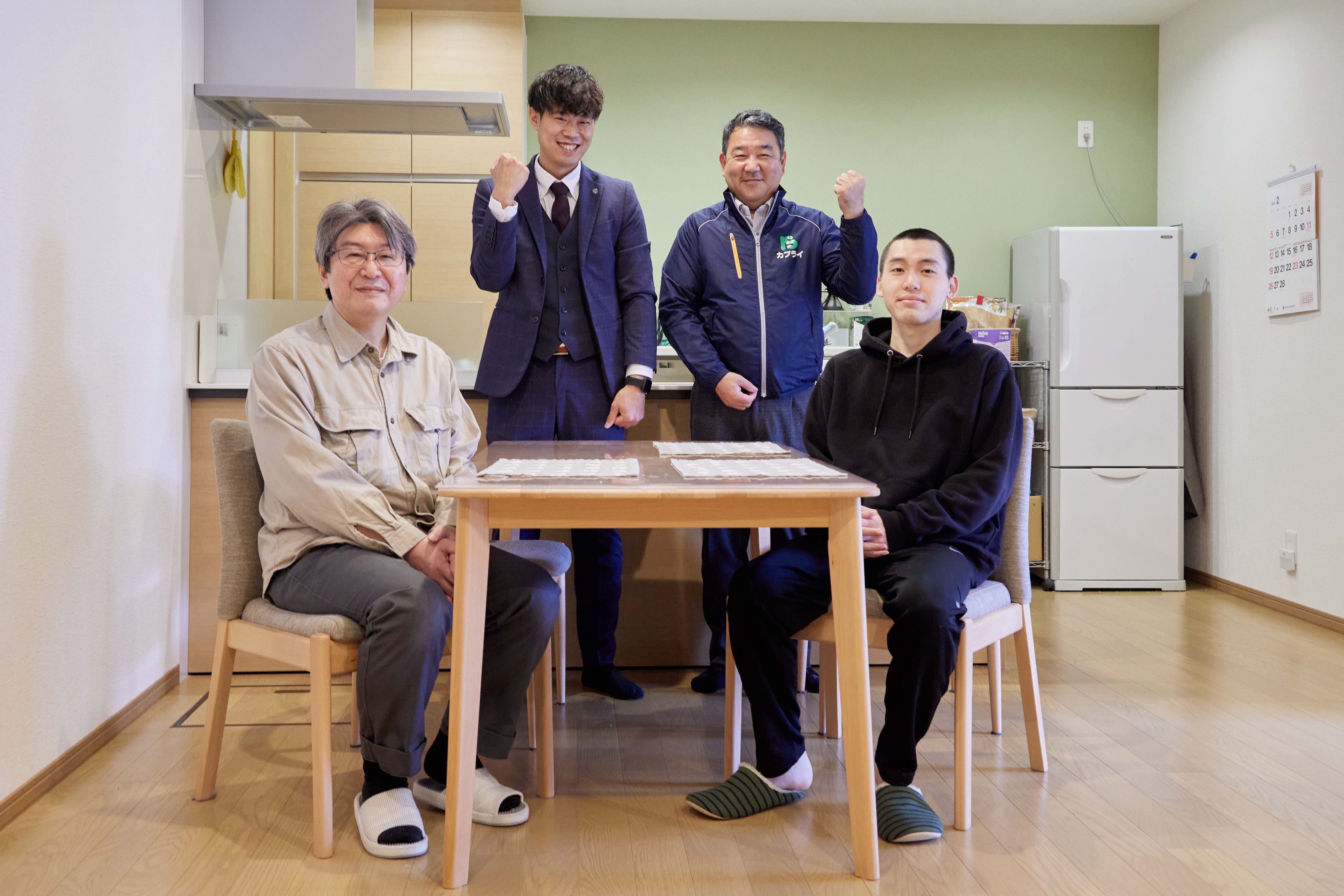 家の傾きを直し新築同様に。家族の思い出と一緒に住み続ける家