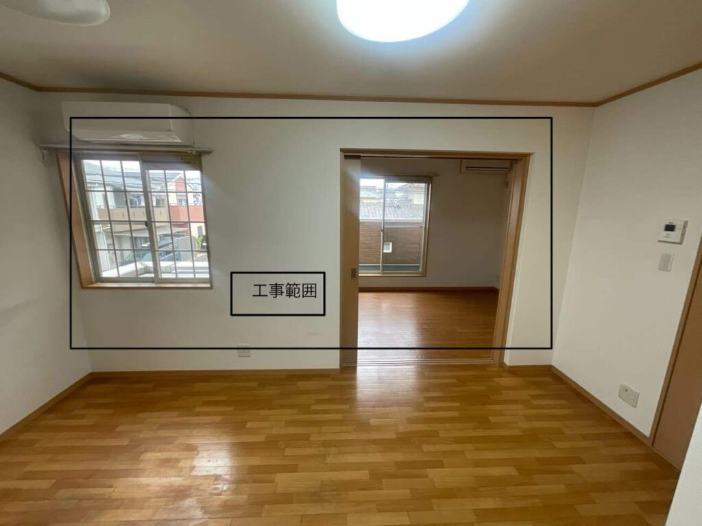 賃貸戸建ての内装リフォーム・水栓交換｜東大阪市S様邸