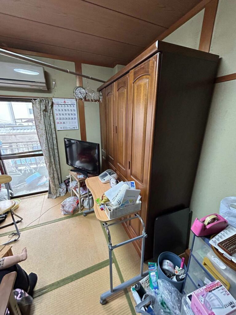 ２階の和室に洗面化粧台を新設・介護リフォーム｜大阪市M様邸