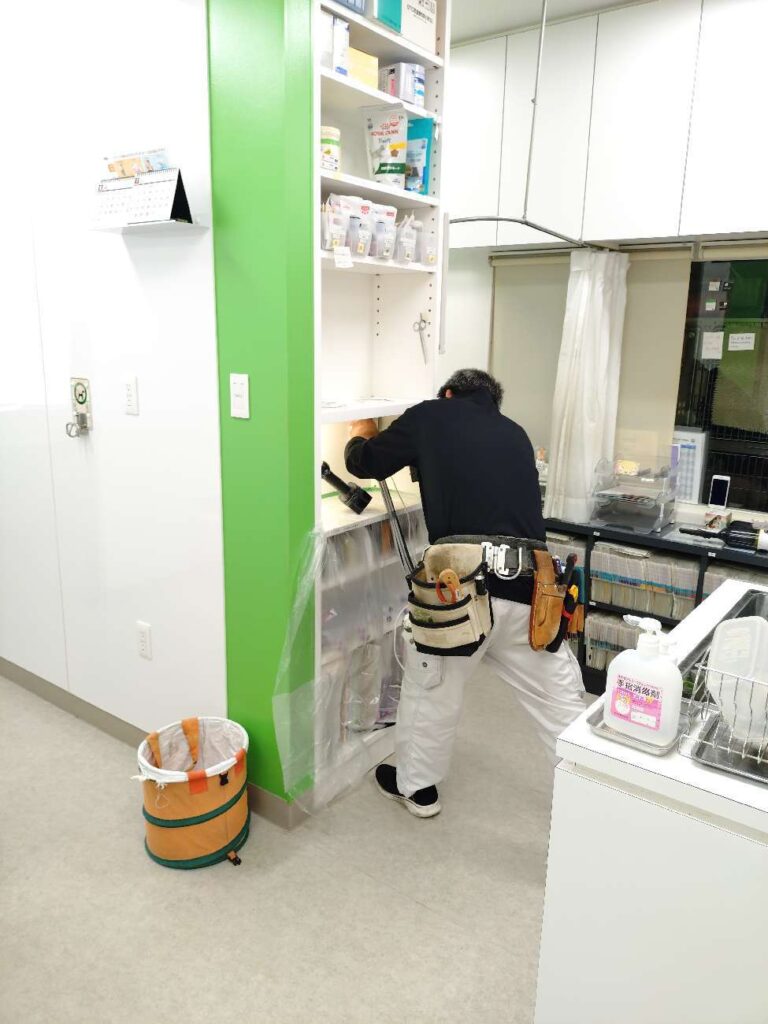防犯カメラ設置工事・防犯リフォーム・泥棒の対策｜尼崎市ゆず動物病院様