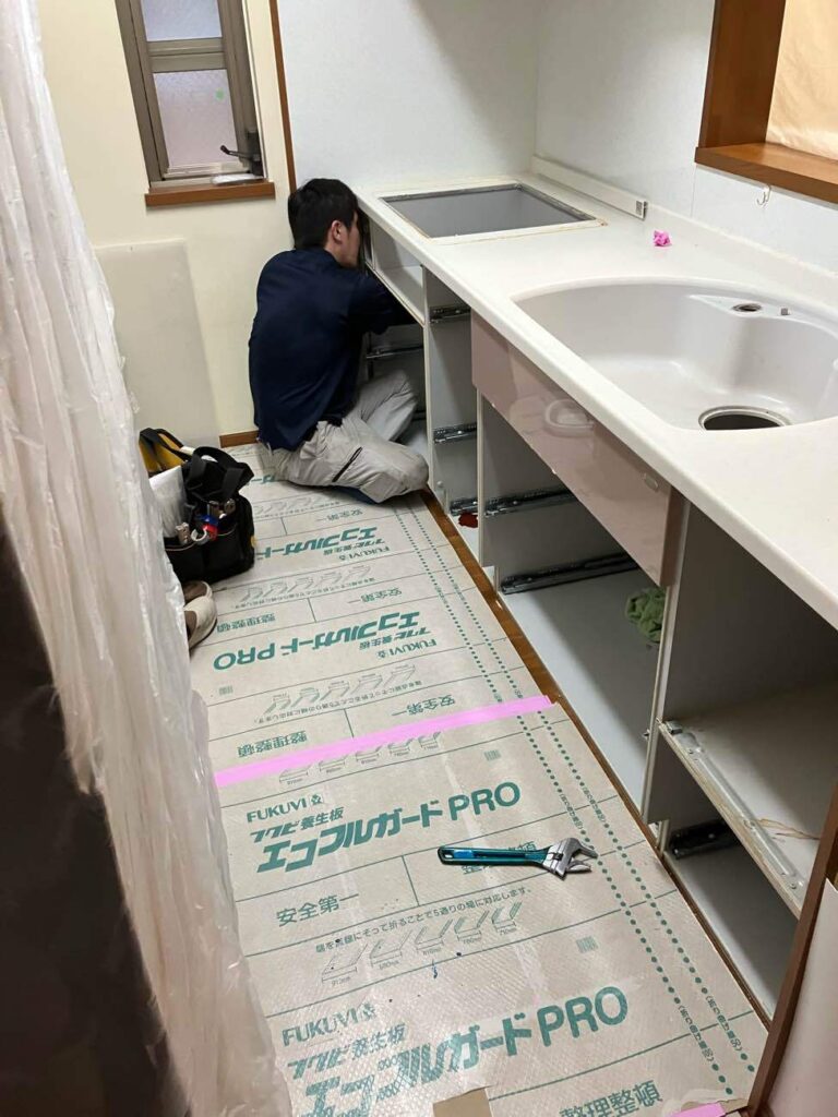 キッチン交換リフォーム｜大阪市M様邸
