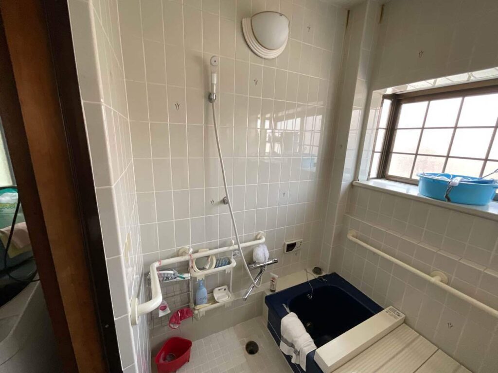 在来工法(タイル貼り)のお風呂