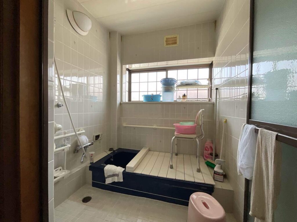 在来工法（タイル貼り）のお風呂