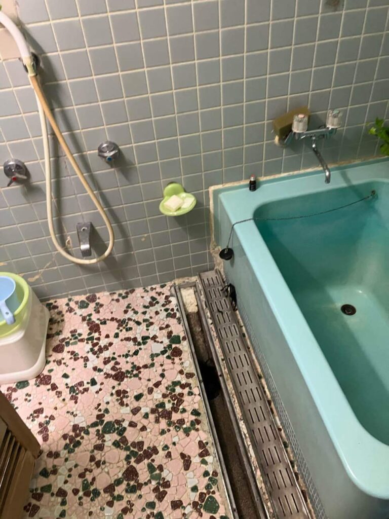 タイルのお風呂