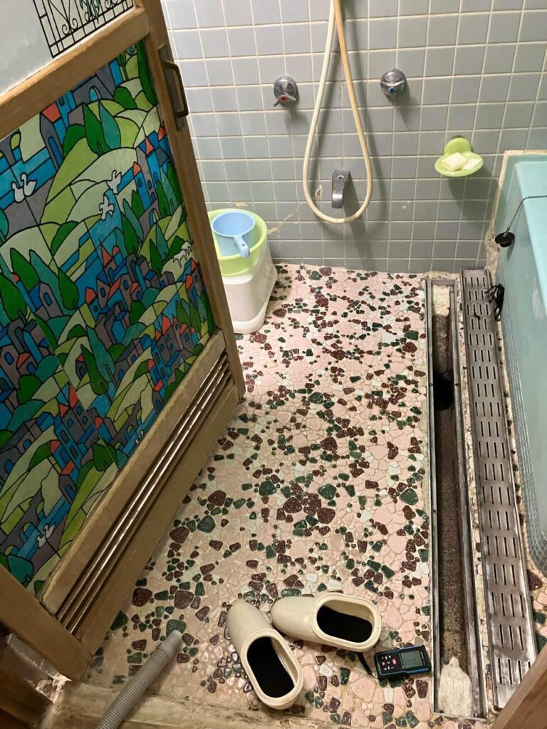 タイルのお風呂