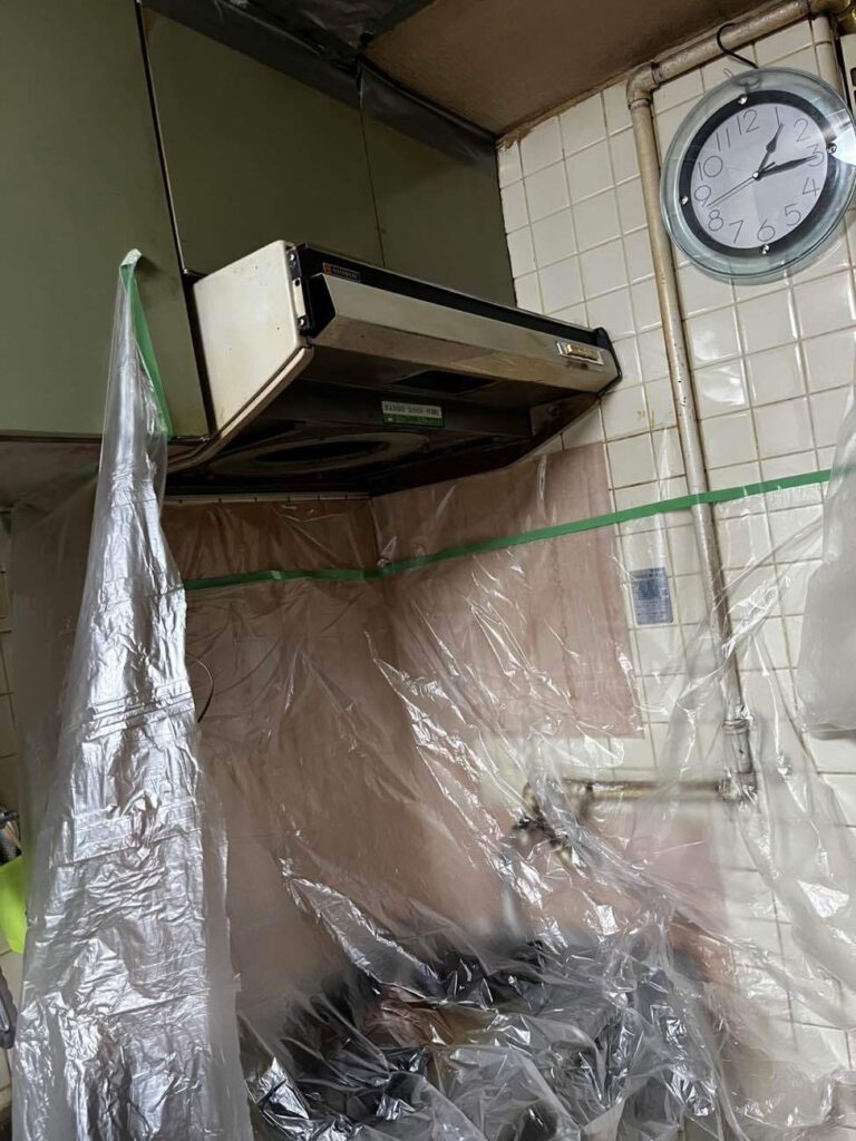 レンジフード　交換前