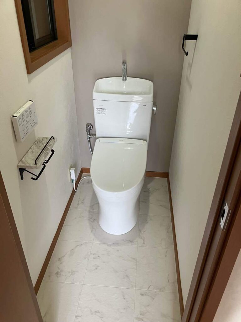 トイレ交換後