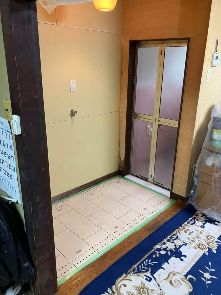 壁、床　下地整い