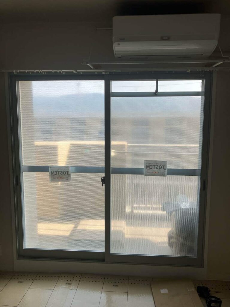 内窓設置完成
