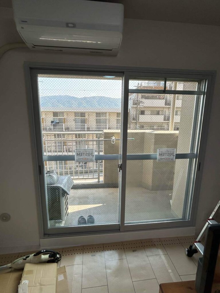 内窓設置完成
