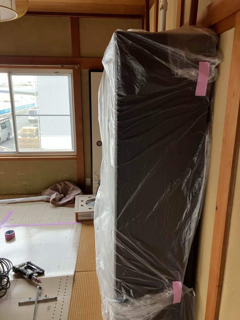 家財道具　養生