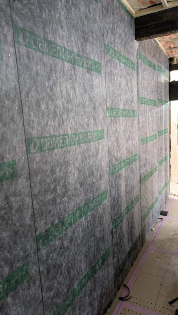 防音対策／施工中