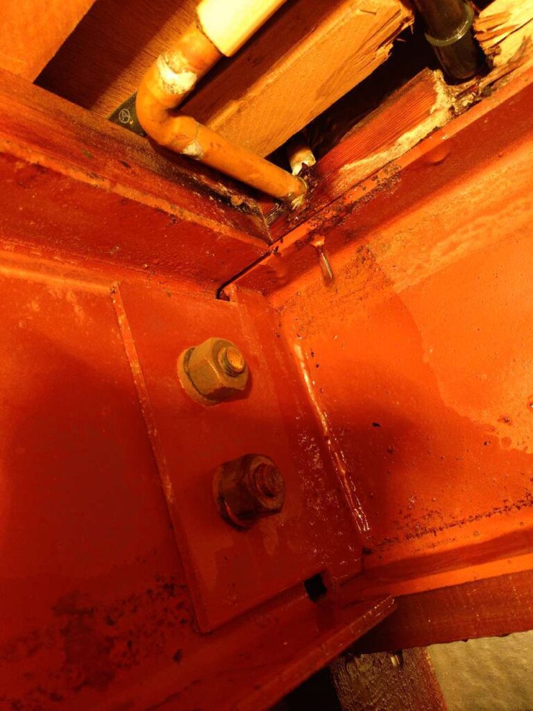 漏水調査 水漏れの様子