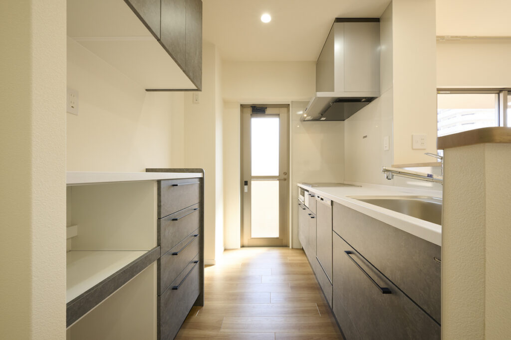 リフォーム後のキッチン