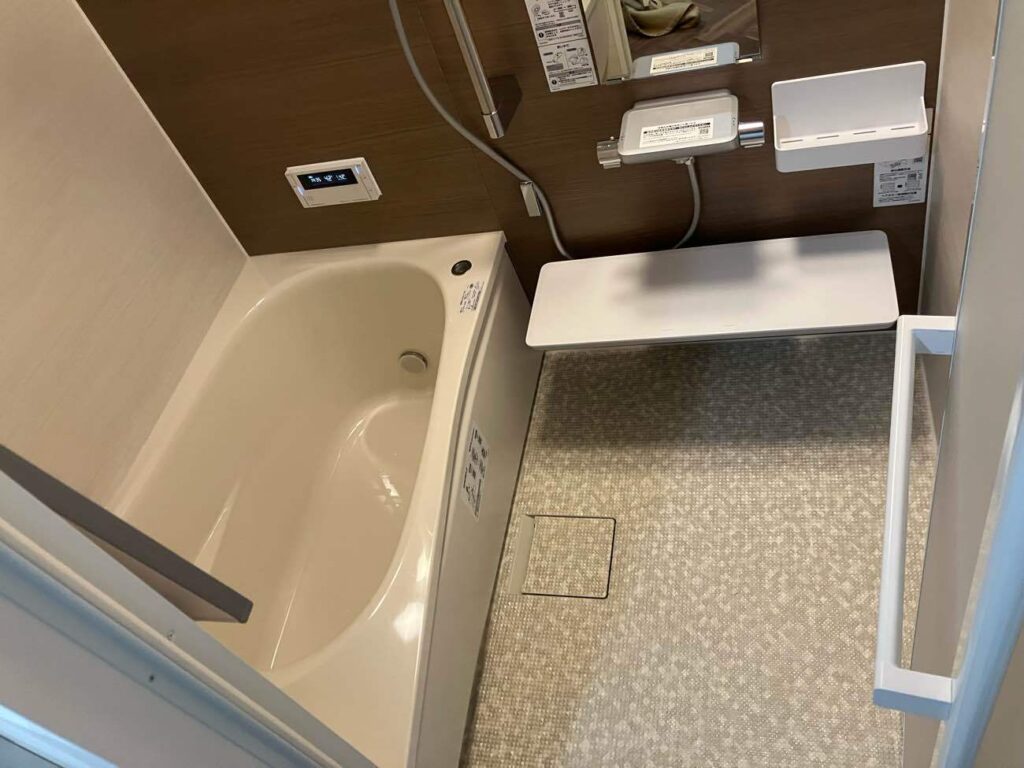 浴室　ユニットバス完成