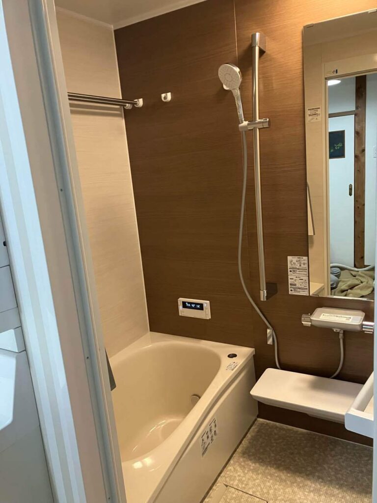 浴室　ユニットバス完成