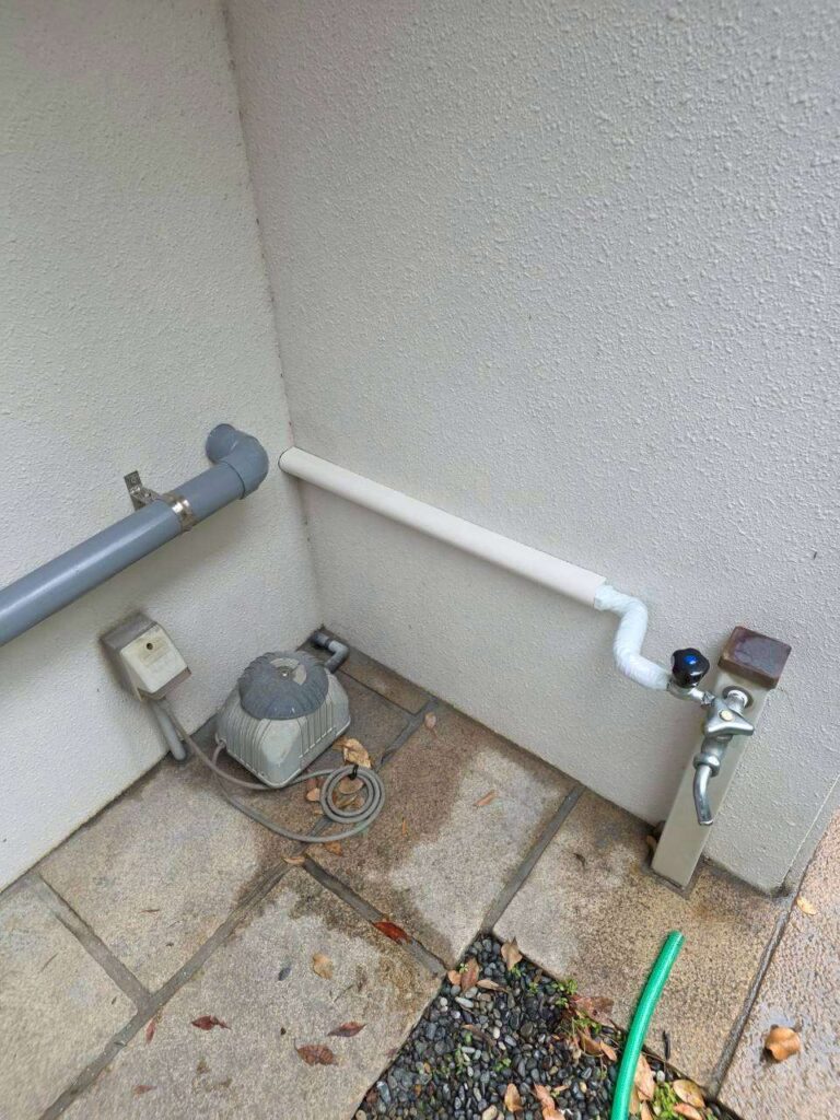 水道の配管